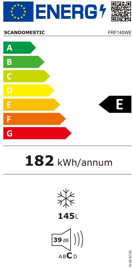 Product's Energy label