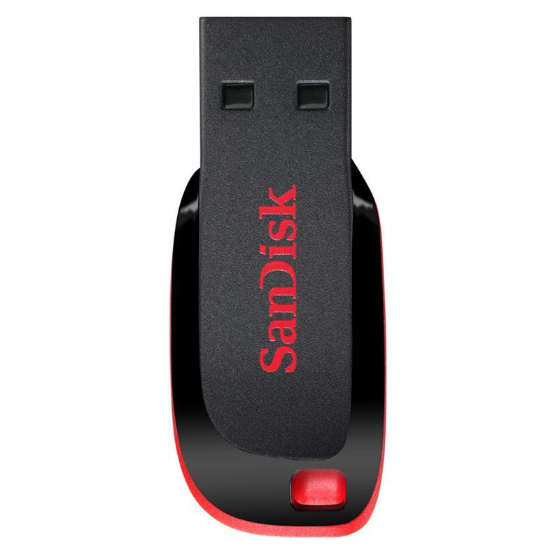 SanDisk 64GB Cruzer Blade USB 2.0 svartur
