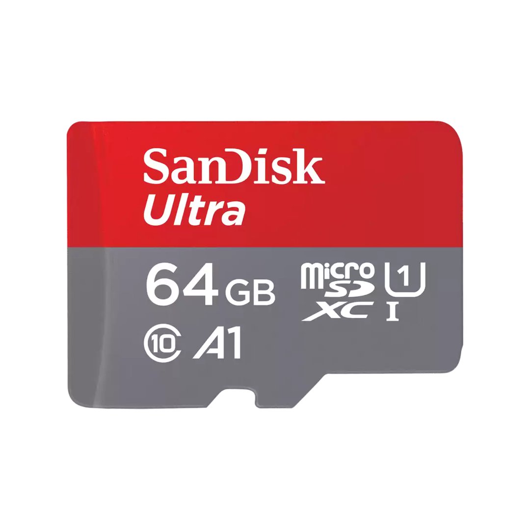 Sandisk 64GB Ultra Android microSD 140MB/s m. SD Adapter