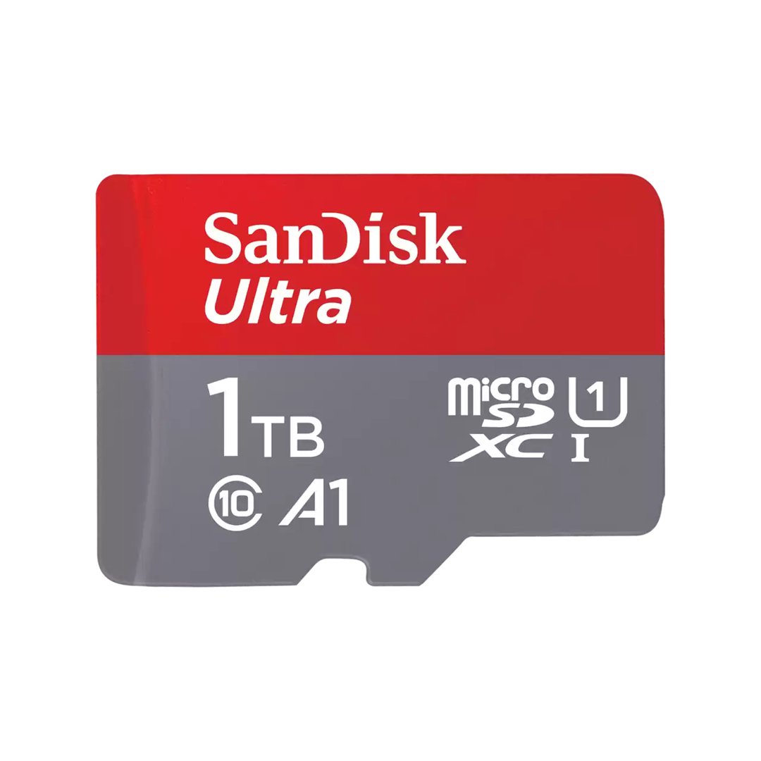 Sandisk 1TB Ultra Android 150MB/s microSD m. SD Adapter