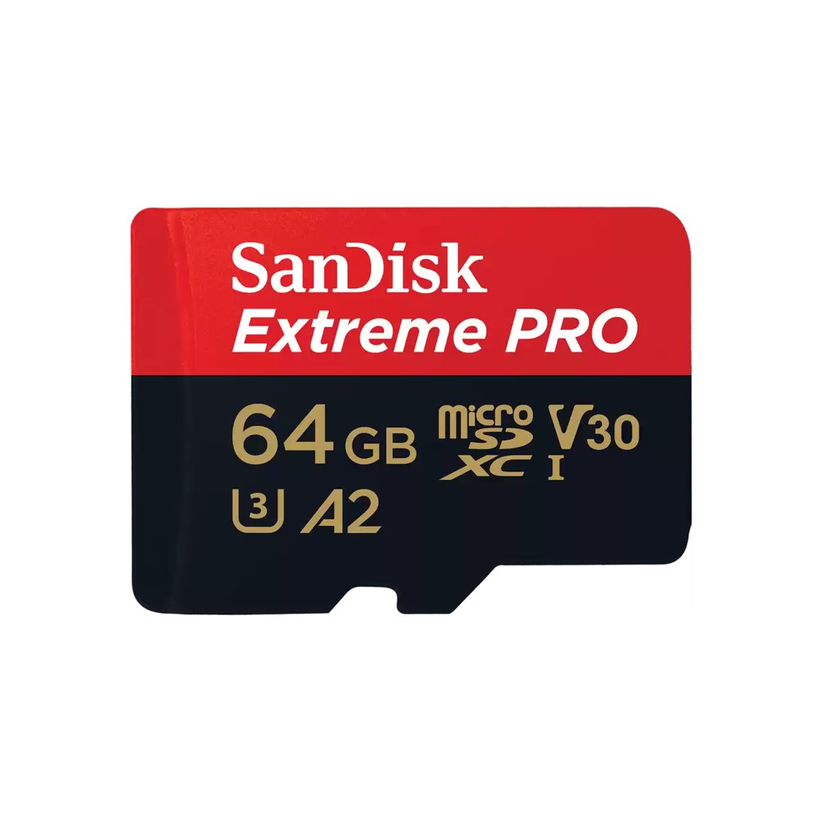 Image of Sandisk 64GB Extreme Pro MicroSD 200MB/s UHS1 V30 C10 minniskort