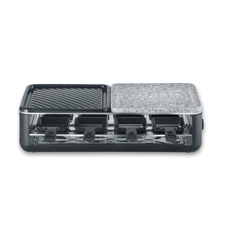 Plaque De Rechange Pour Raclette Severin - Revêtement Téflon, Compatible Modèle RG2681, Dimensions Fournies