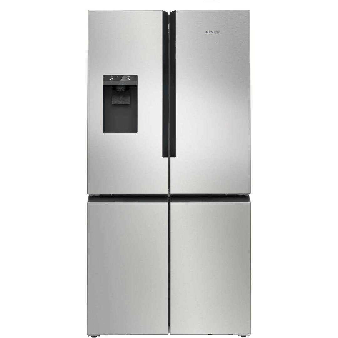 Image of Siemens Tvöfaldur kæliskápur stál iQ500