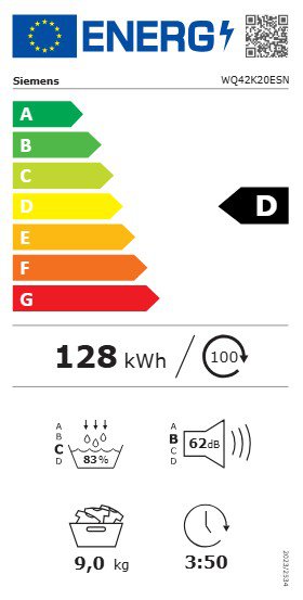 Product's Energy label