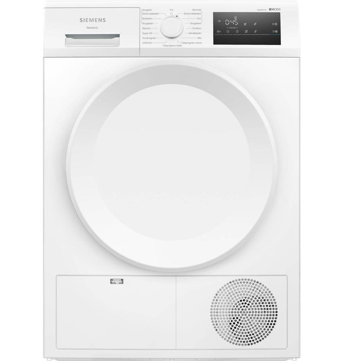 Siemens Þurrkari með varmadælu 8kg iQ300