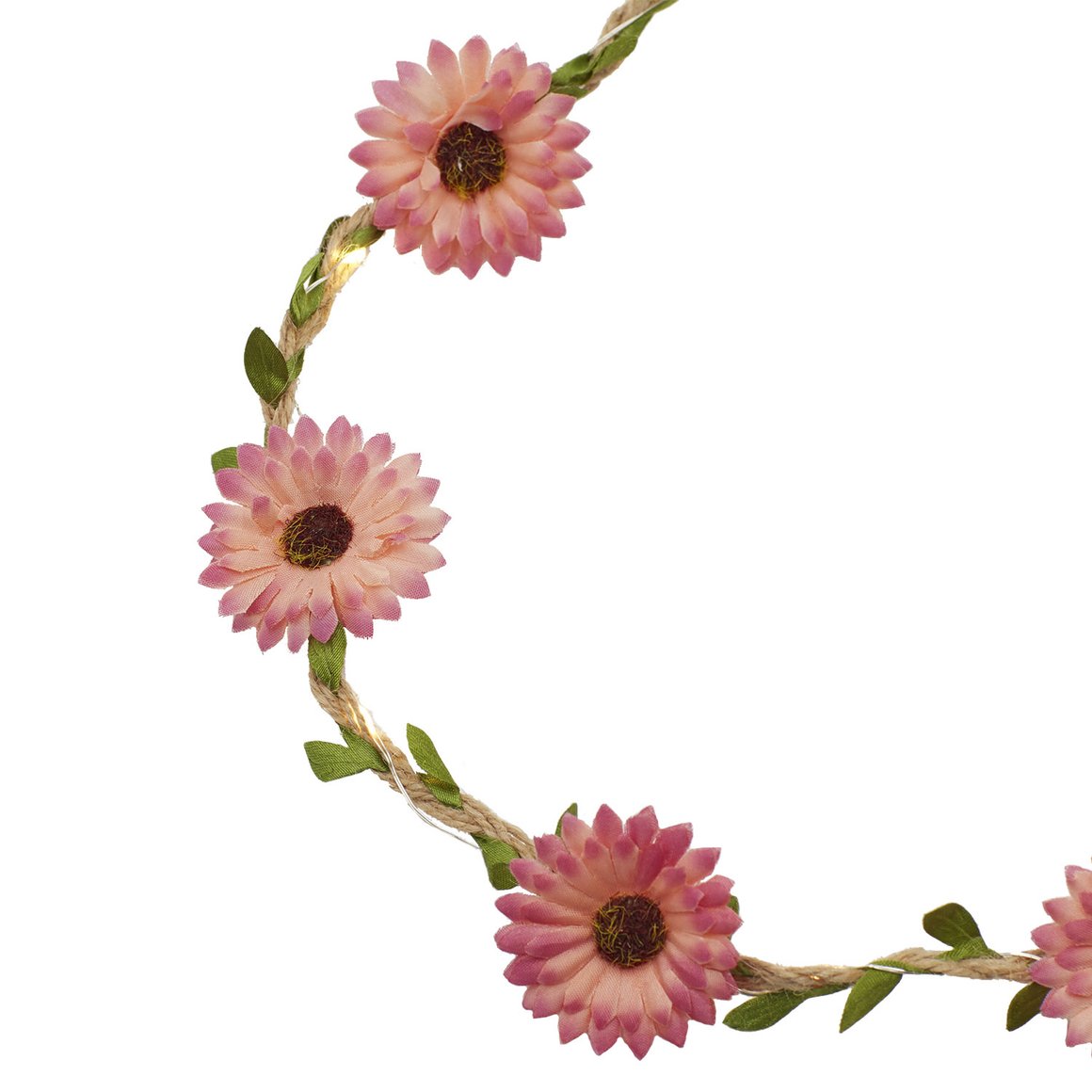 Sirius Flora Batterí Sería 20ljósa Bleik