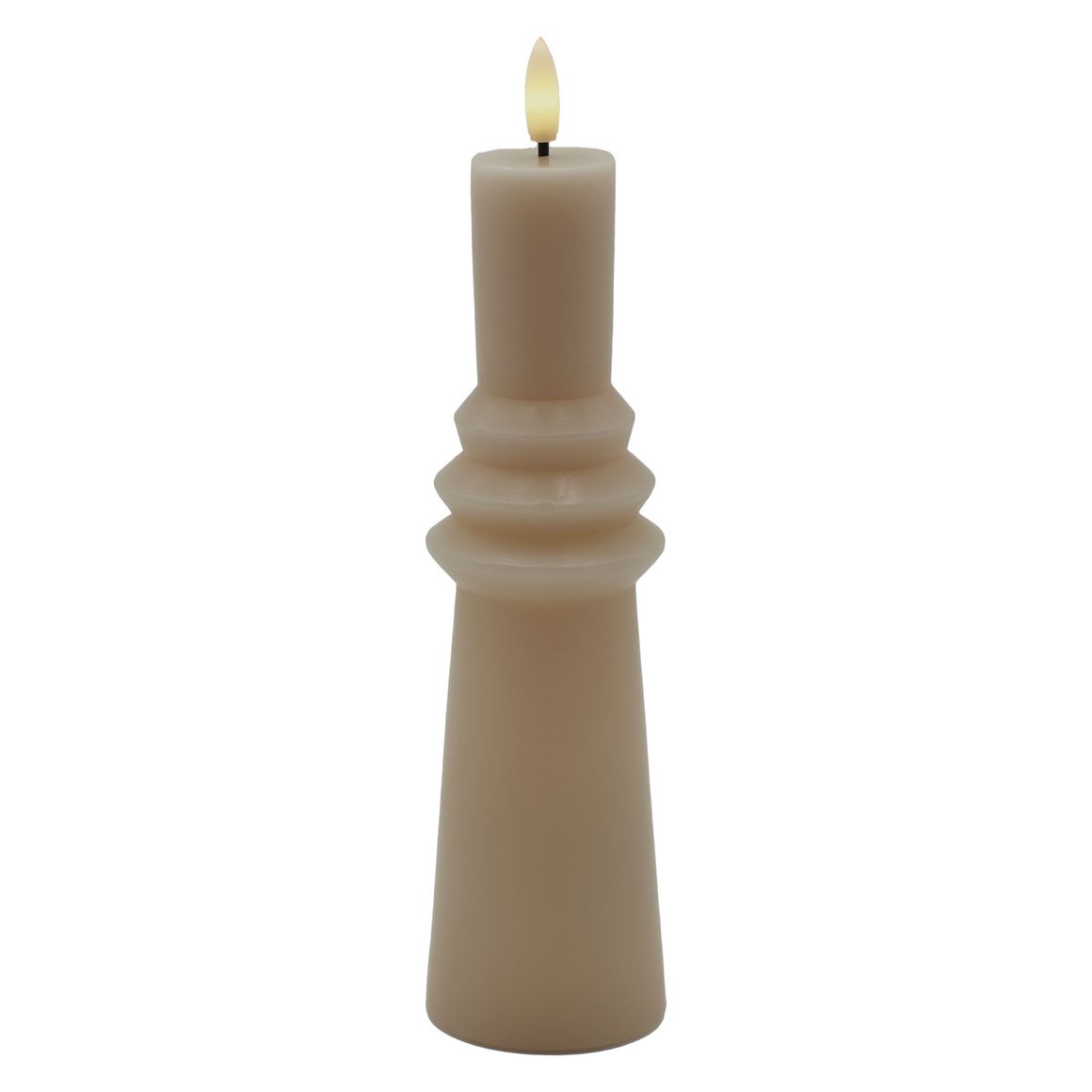 Sirius Sille Ringed 21cm Light Caramel