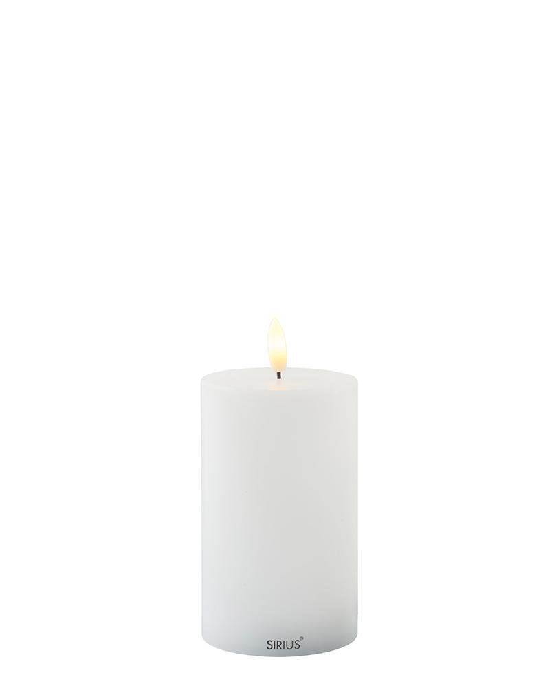 Sirius Sille útikerti hvítt 12,5cm
