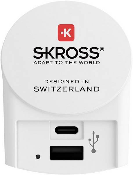 Skross Hleðslutæki USB-A + USB-C