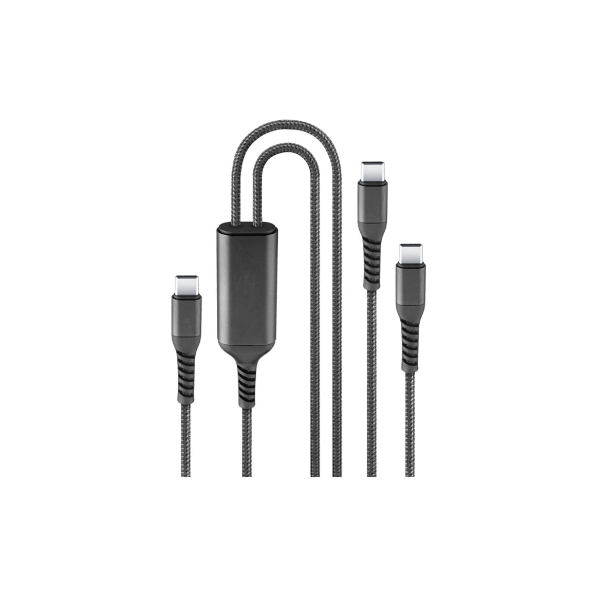 Image of Skross USB-C í 2x USB-C kapall 150cm 140W