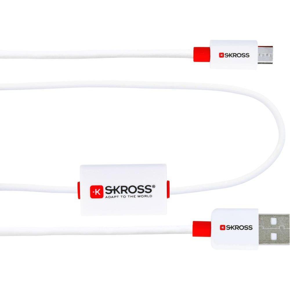 Skross USB í Micro-USB Kapall m.BUZZ