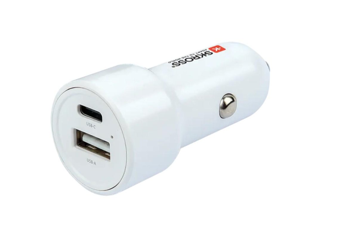 Skross USB hleðslutæki í bíl 2 x USB 65W PD