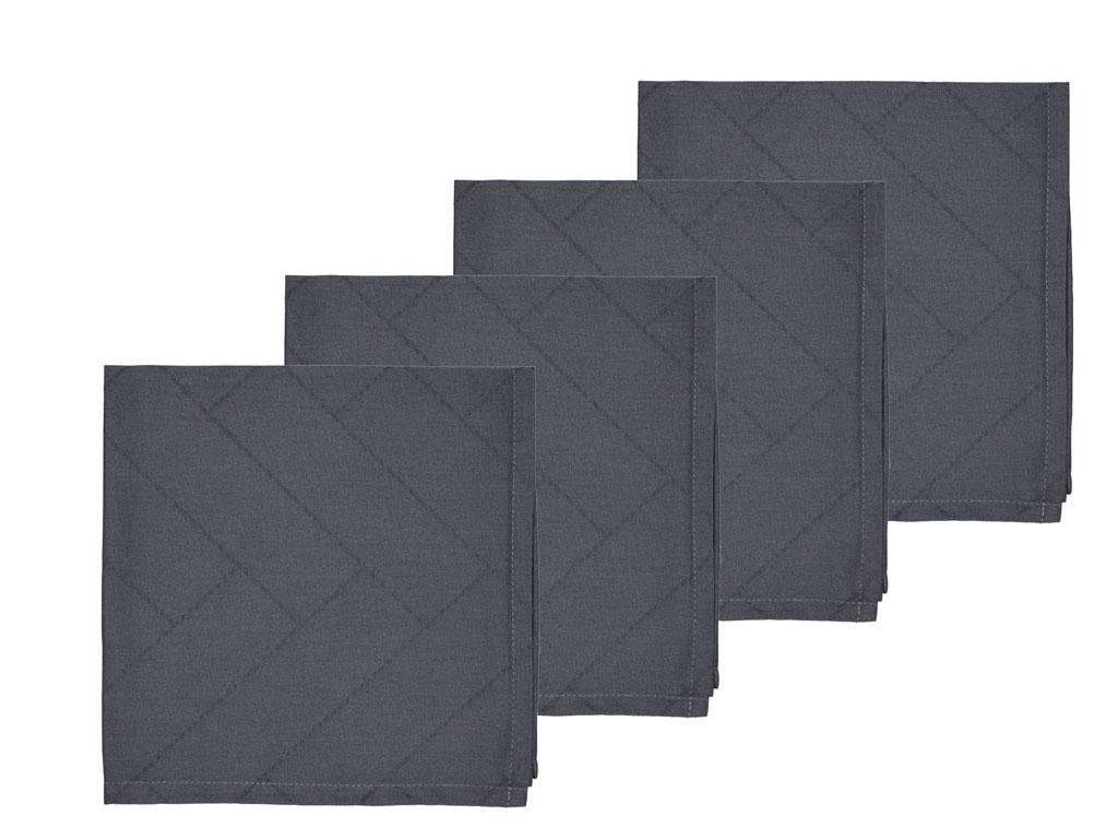 Södahl Servíettur 4stk damask Tiles ash