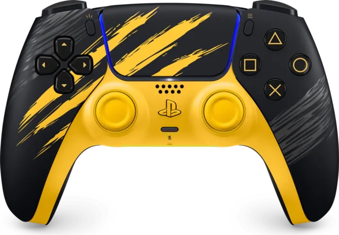 Image of Sony PS5 DualSense fjarstýring Wolverine gul