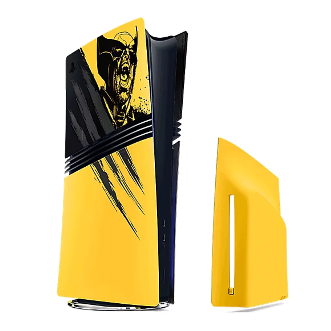 Image of Sony PS5 Pro Wolverine cover gult