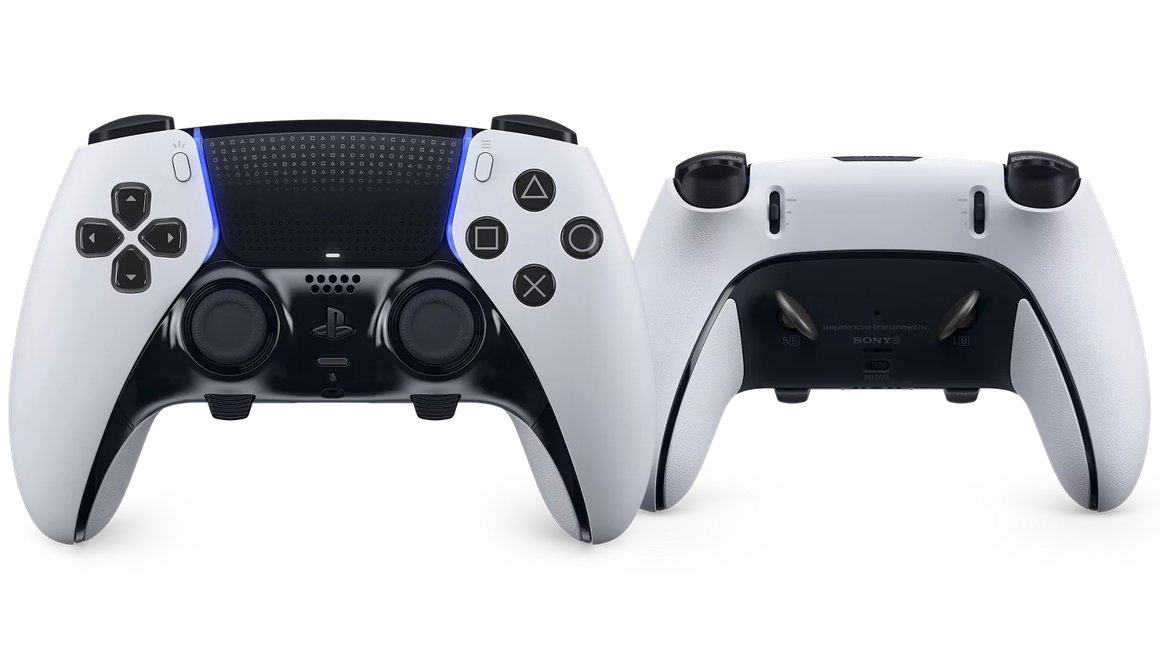 Image of Sony PS5 DualSense Edge fjarstýring hvít