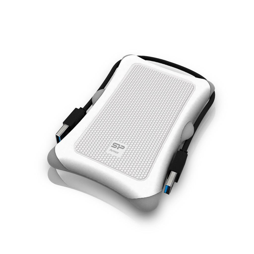 Silicon Power Armor A30 2.5 USB 3.0 hýsing hvít