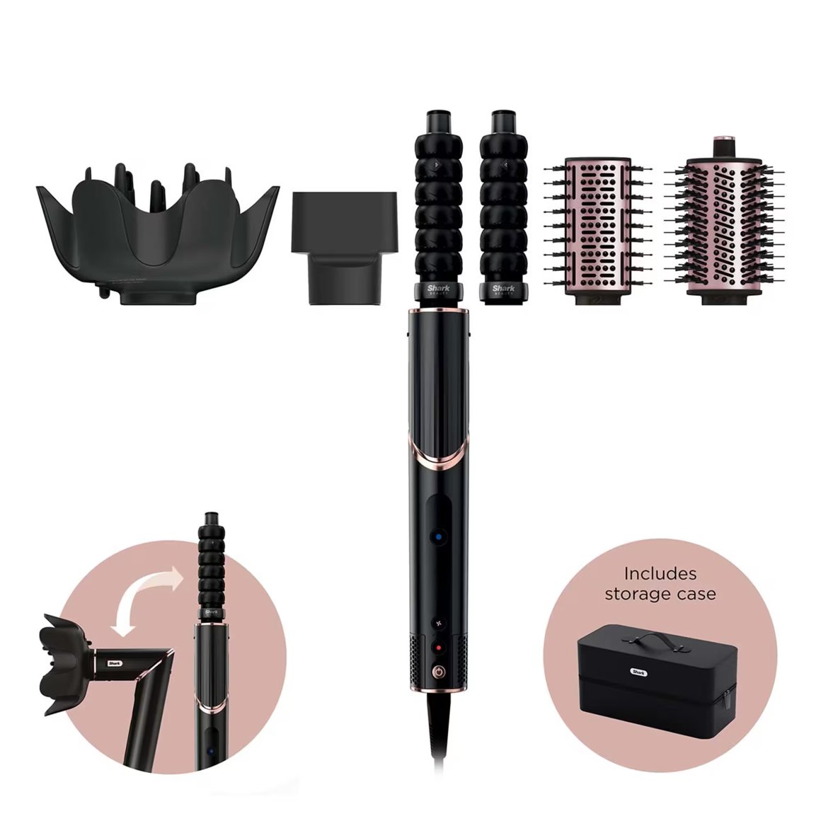 Image of Shark FlexStyle 5-in-1 Hairstyler HD446 svart