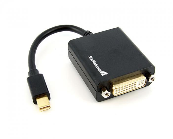 Startech DisplayPort mini (M) í DVI (F) breytir