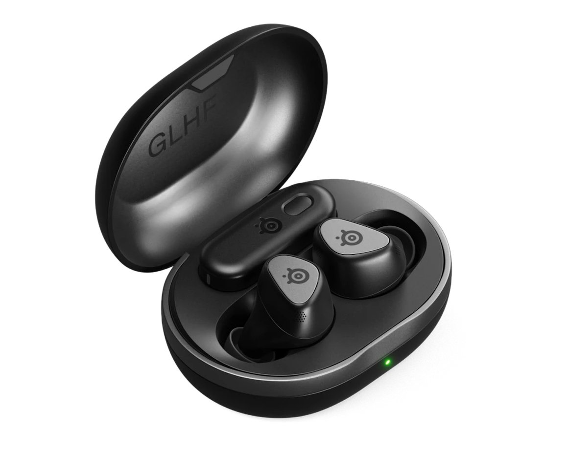 Image of SteelSeries Arctis GameBuds heyrnartól í eyru