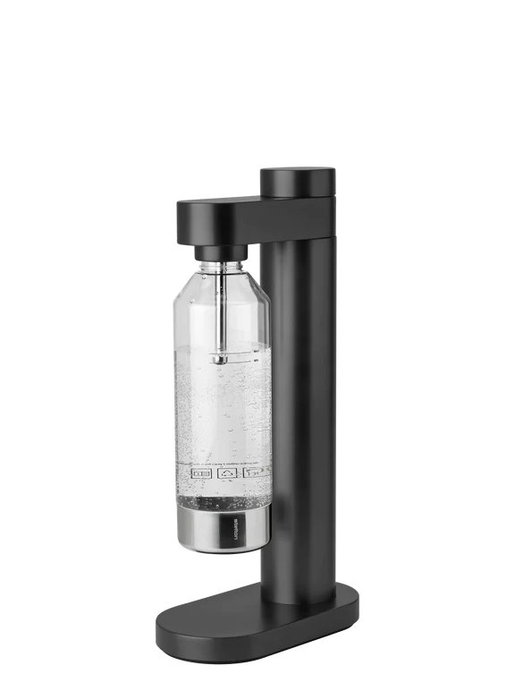 Stelton Brus kolsýrutæki málm svart