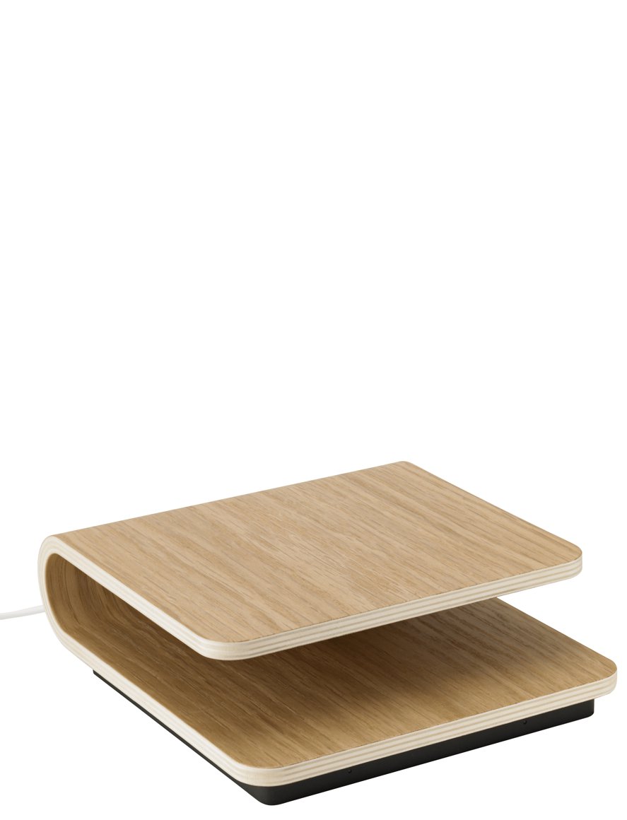 Image of Stelton Hleðslustöð þráðlaus eik