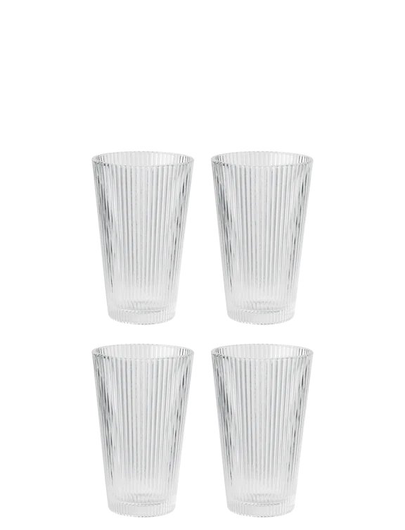 Stelton Pilastro glas 0,35L 4 stk glær