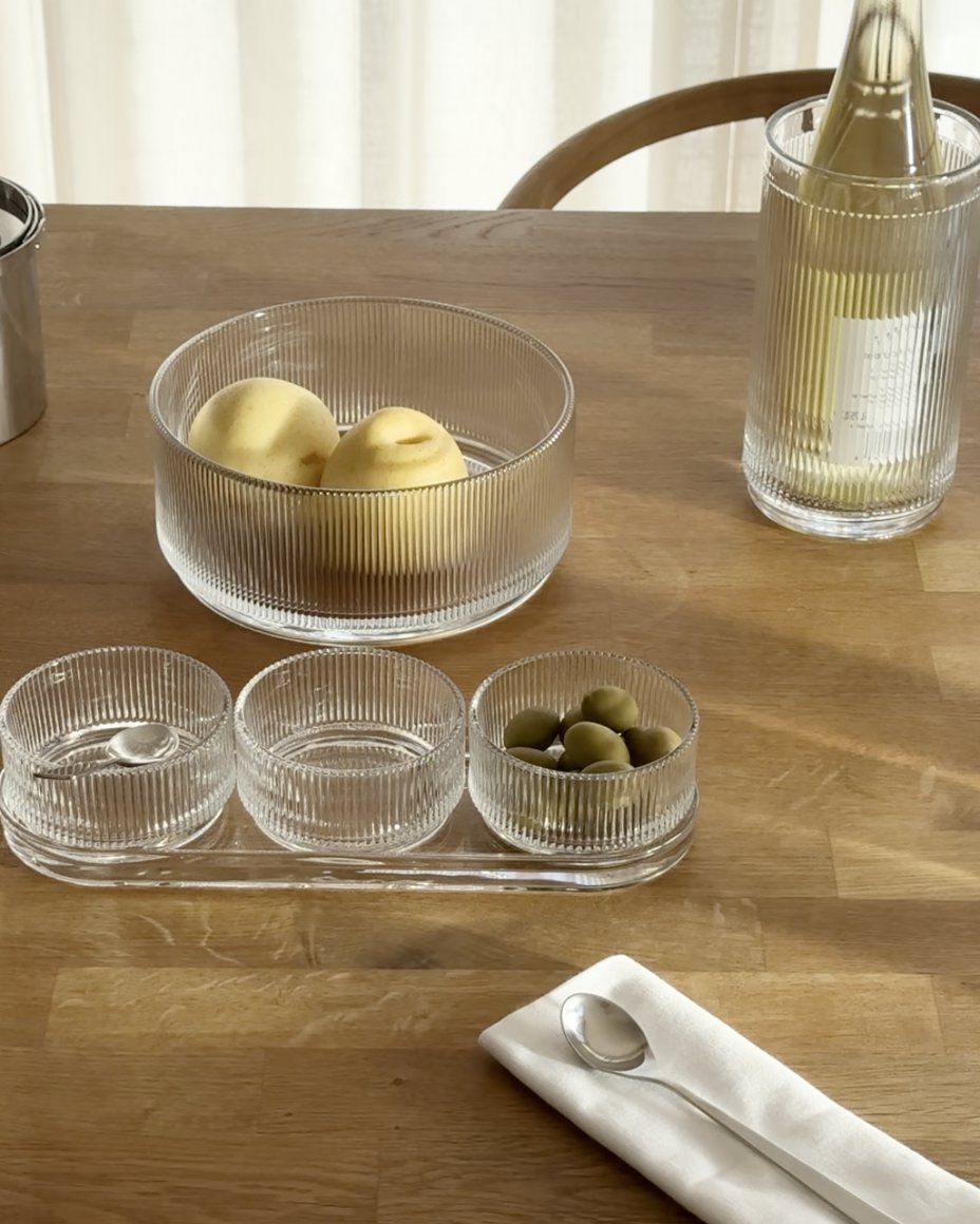 Image of Stelton Pilastro skálar á fæti 3stk