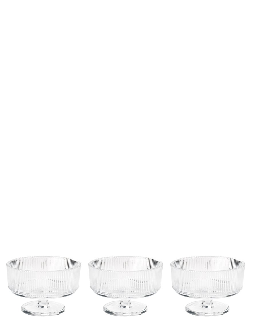 Image of Stelton Pilastro skálar á fæti 3stk