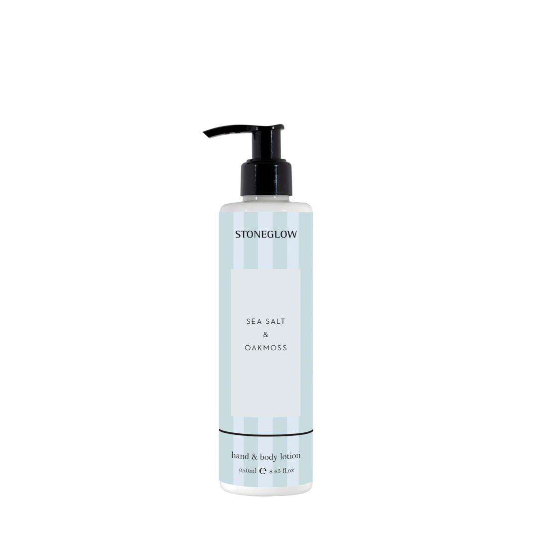 Stoneglow Classic hand og líkamskrem 250ml - SeaSalt&Oakmoss