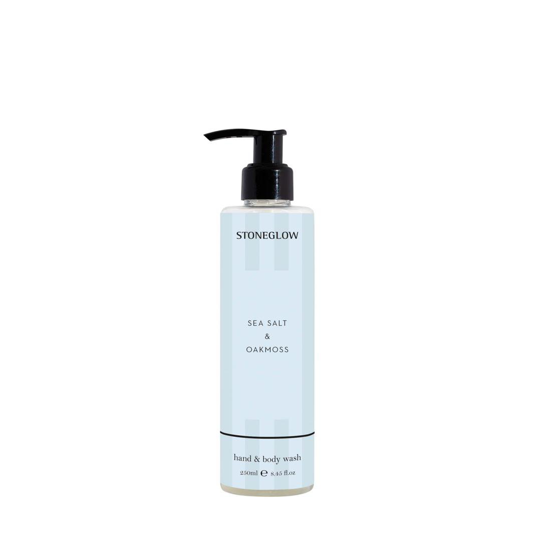 Stoneglow Classic hand og líkamssápa 250ml - SeaSalt&Oakmoss