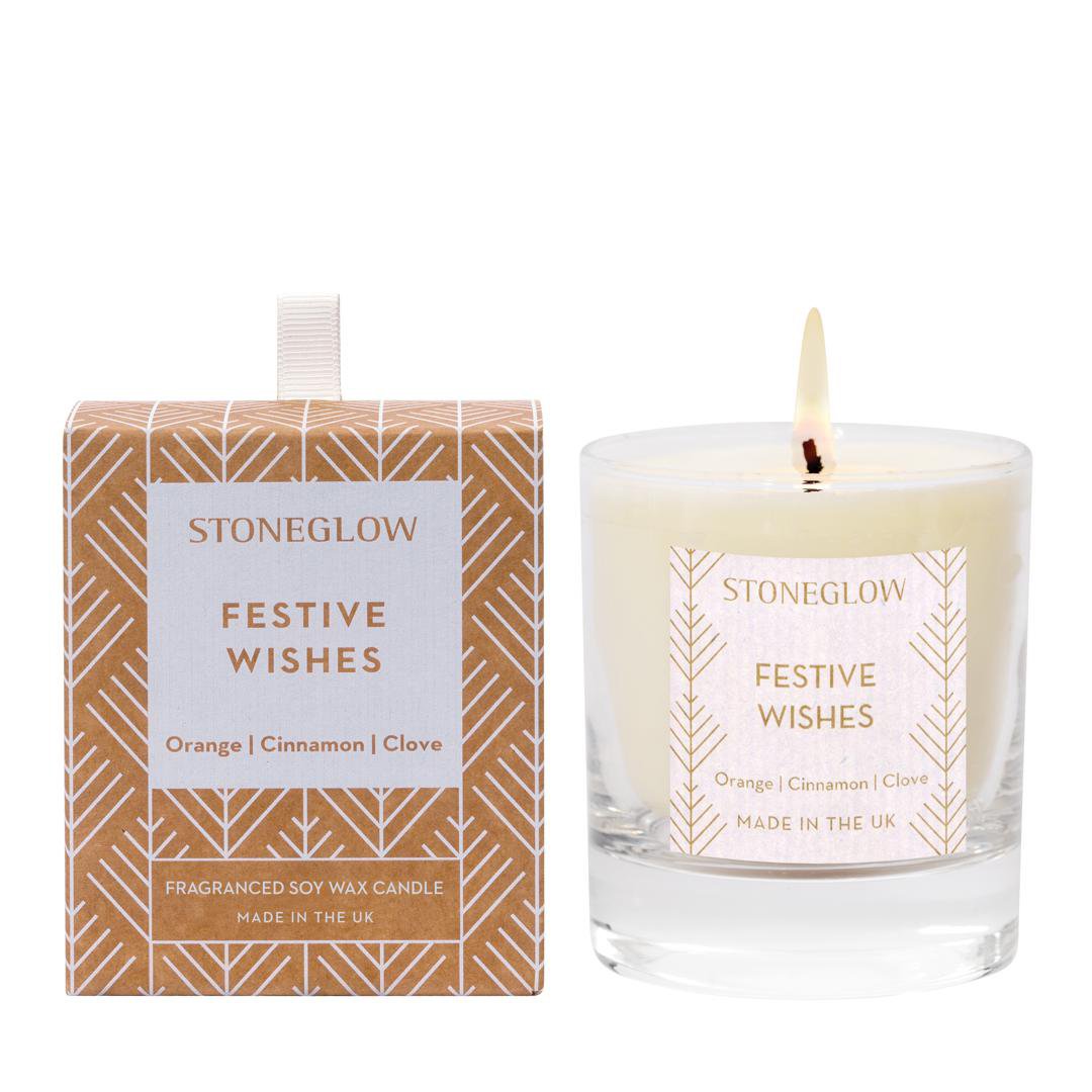 Stoneglow Ilmkerti Festive Wishes 30h - Orange, cinnamon & clove