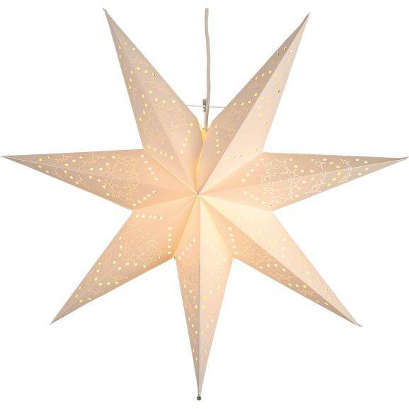 Star Trading Jólastjarna Sensy 54cm hvít