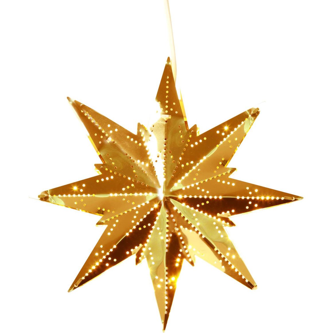 Image of Star Trading Jólastjarna Mini 25cm gyllt