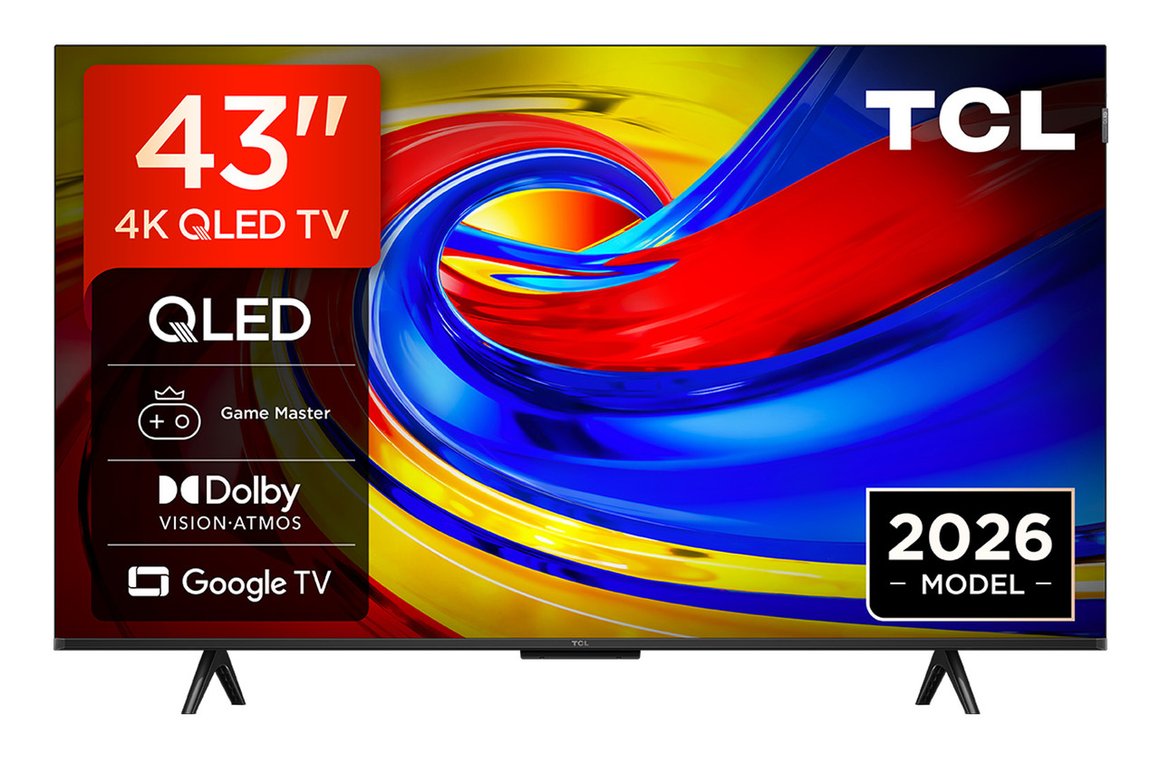 Image of TCL 43" UHD QLED Google Sjónvarp