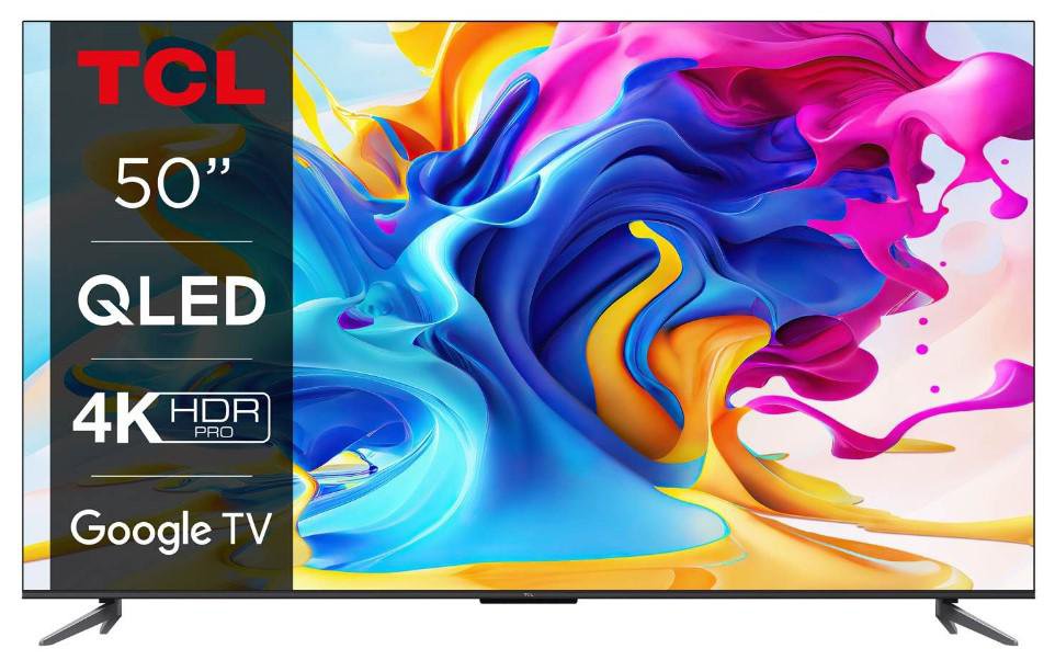 Image of TCL 50" UHD QLED Google Sjónvarp