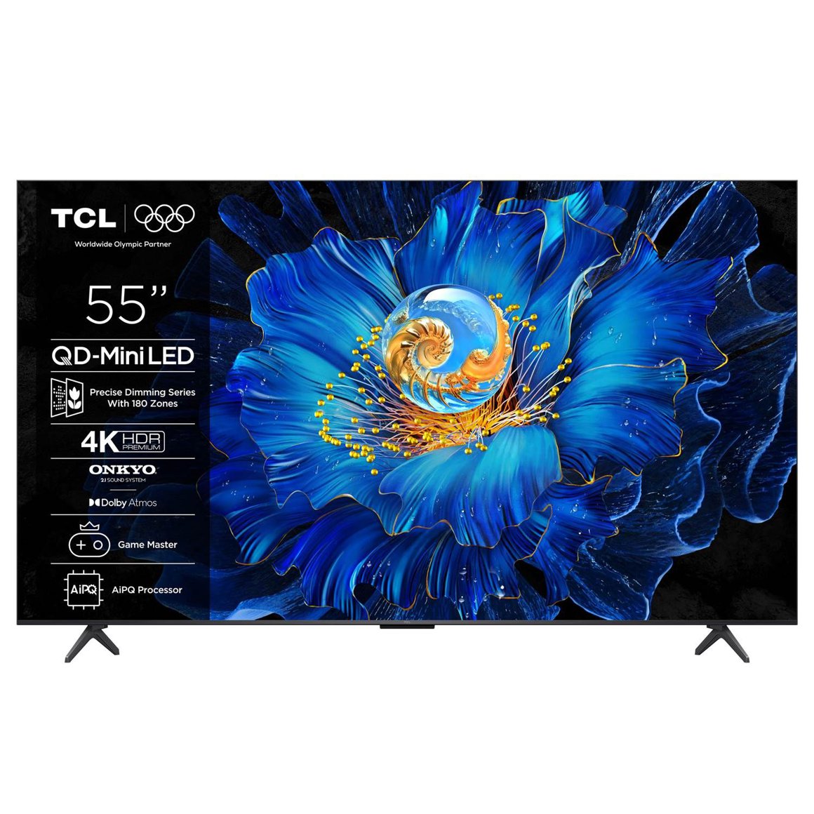 Image of TCL 55" UHD QD Mini LED Google Sjónvarp