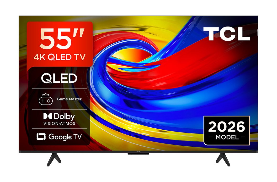 TCL 55" UHD QLED Google Sjónvarp