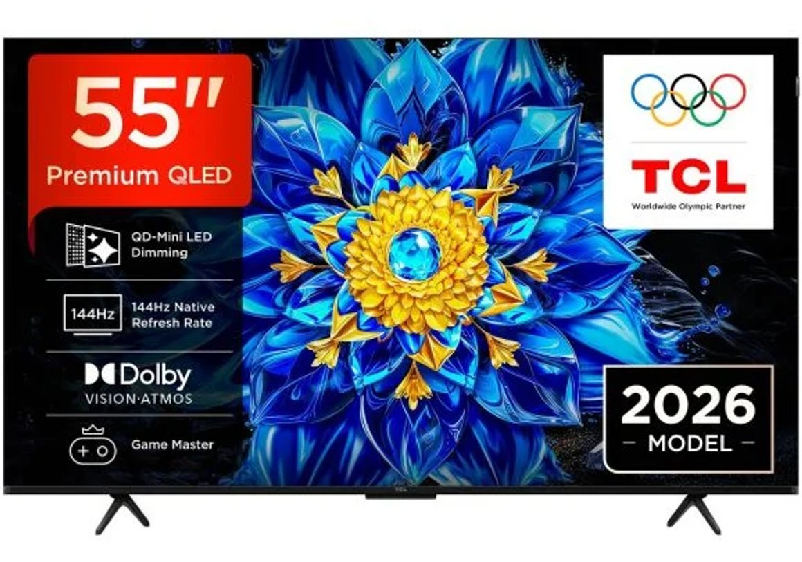 TCL 55" UHD QD MiniLED Google Sjónvarp