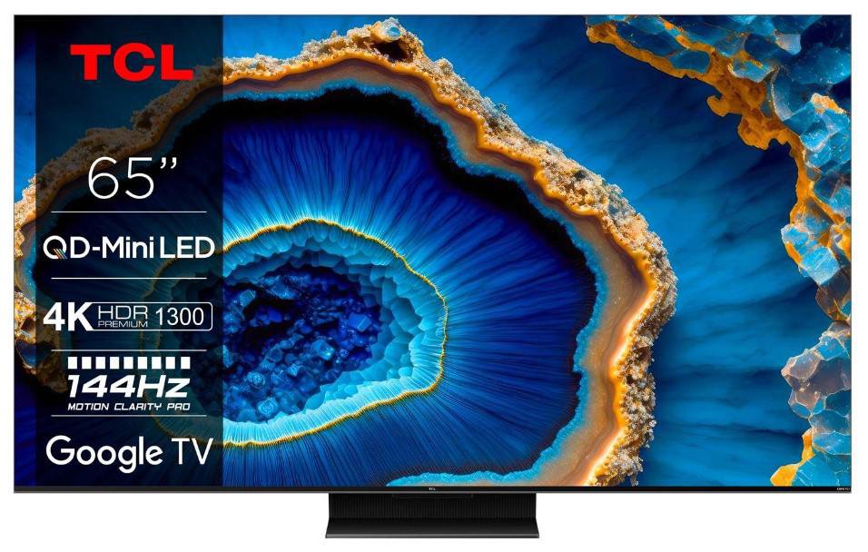 Image of TCL 65" UHD QD Mini LED Google Sjónvarp