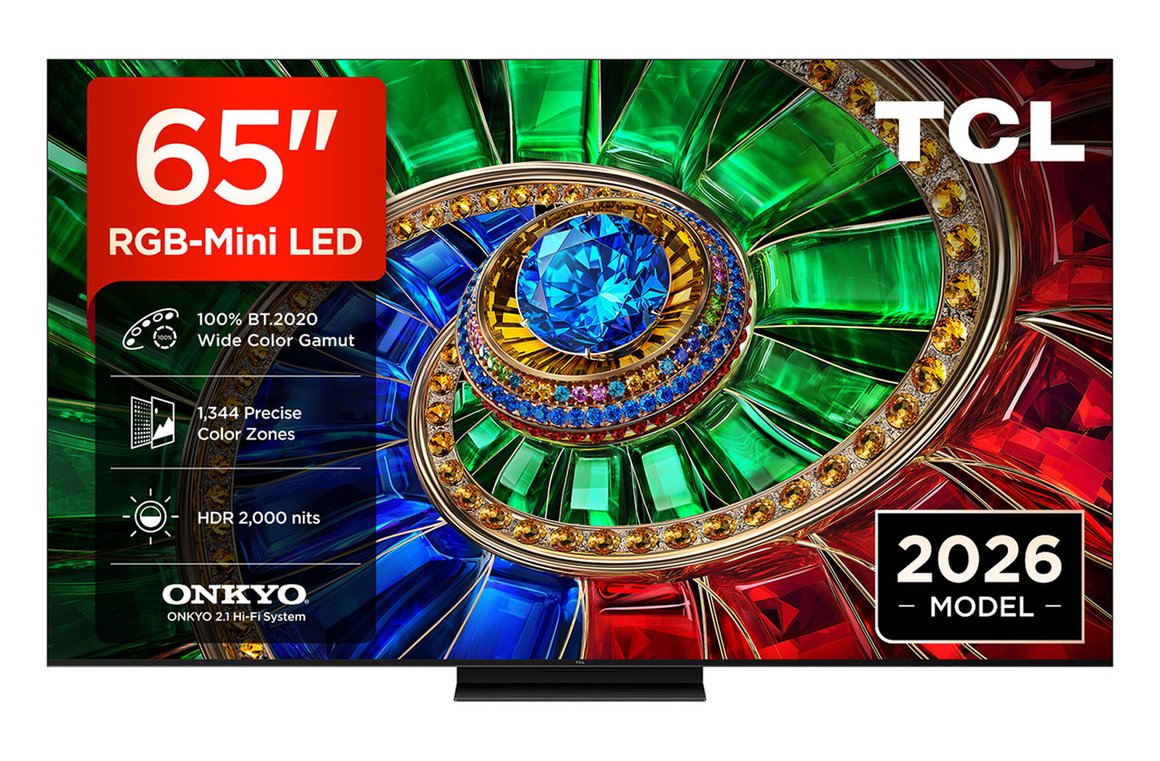 Image of TCL 65" UHD RGB Mini LED Google Sjónvarp