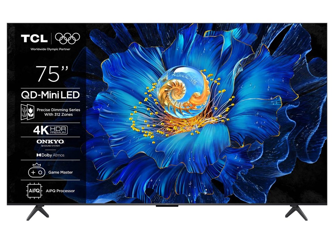 Image of TCL 75" UHD QD Mini LED Google Sjónvarp