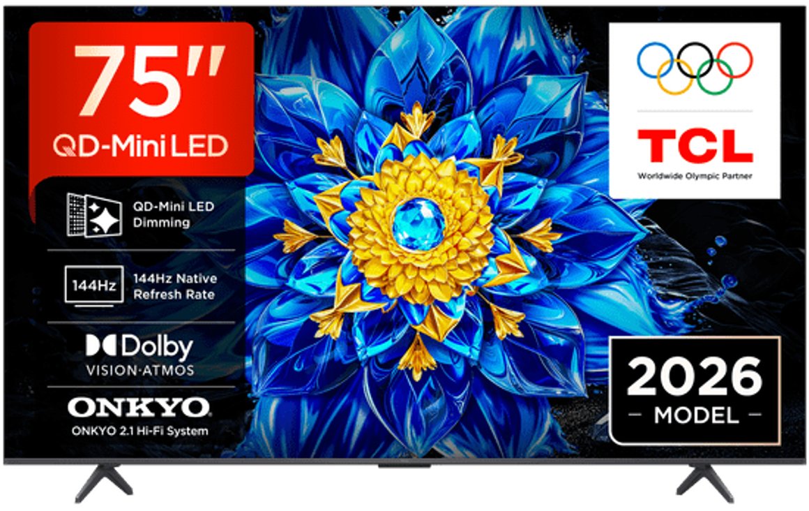 TCL 75" UHD QD MiniLED Google Sjónvarp