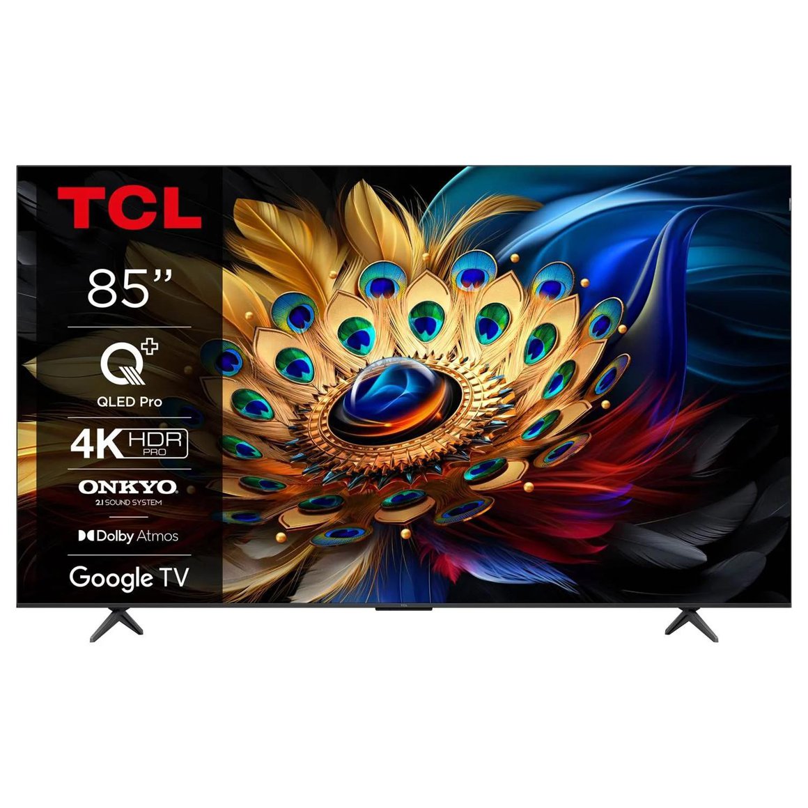 Image of TCL 85" UHD QLED Google Sjónvarp