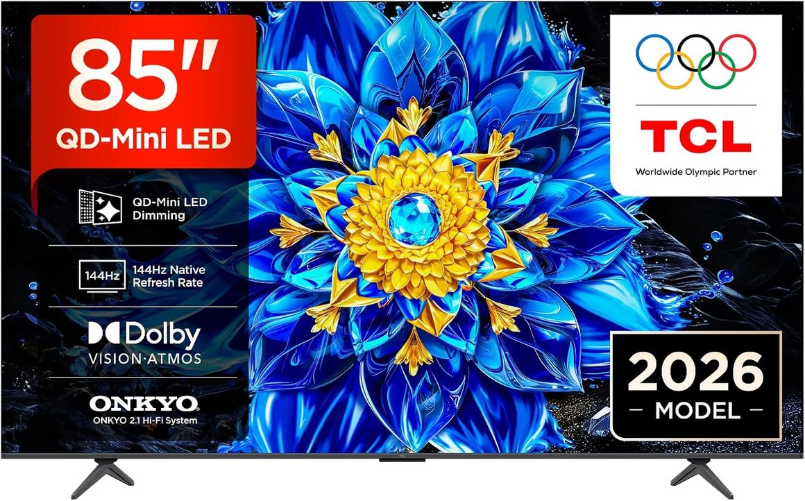 TCL 85" UHD QD MiniLED Google Sjónvarp