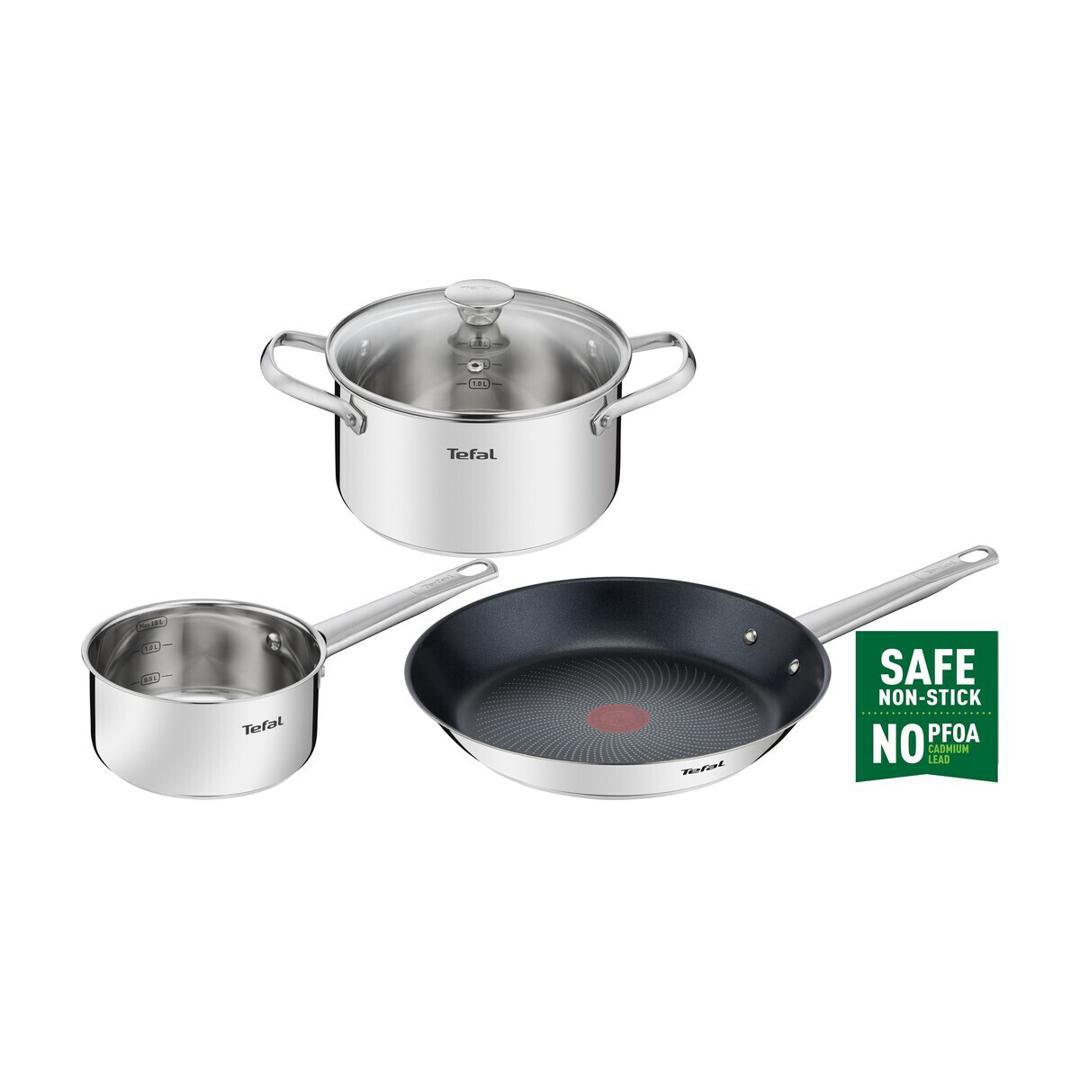 Image of Tefal "Cook eat" pottasett með pönnu 