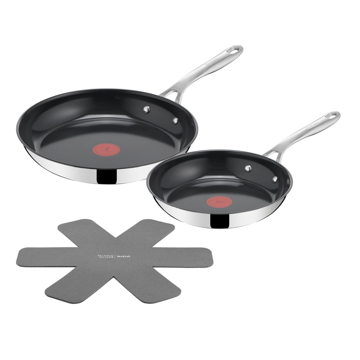 Image of Tefal JO Pönnusett 28cm og 20cm keramík húð
