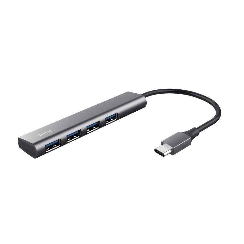 Trust Halyx USB-C 4-porta USB 3.2 fjöltengi