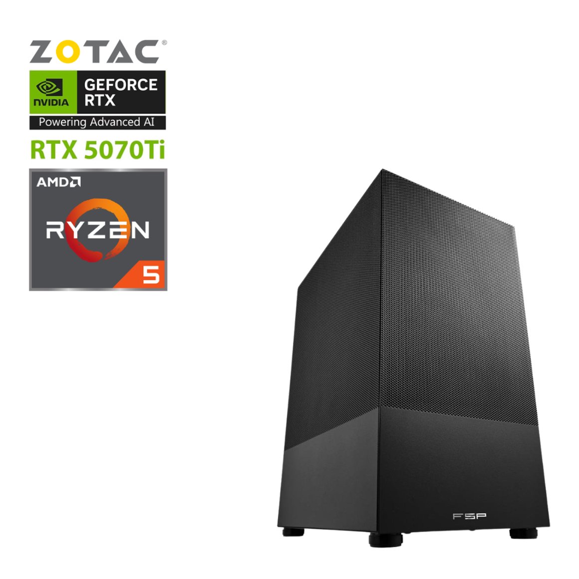 Image of Turntölva AMD 1 7500F/16GB/RTX5050/1TB