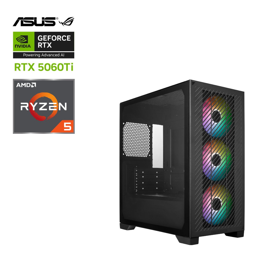 Image of Turntölva AMD 2 7600/16GB/5060 Ti 8GB/1TB